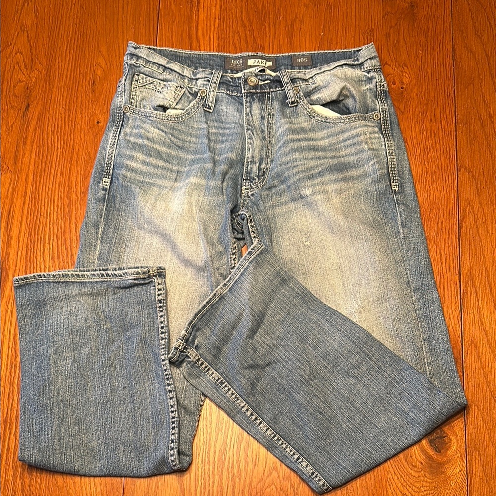 Buckle Men's Light Blue Jeans (Jake)